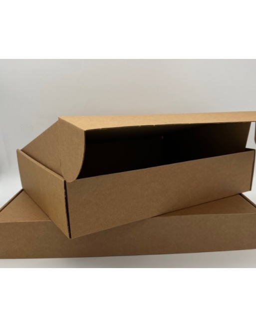 Caja kraft tapa abatible  20x15x10 cm