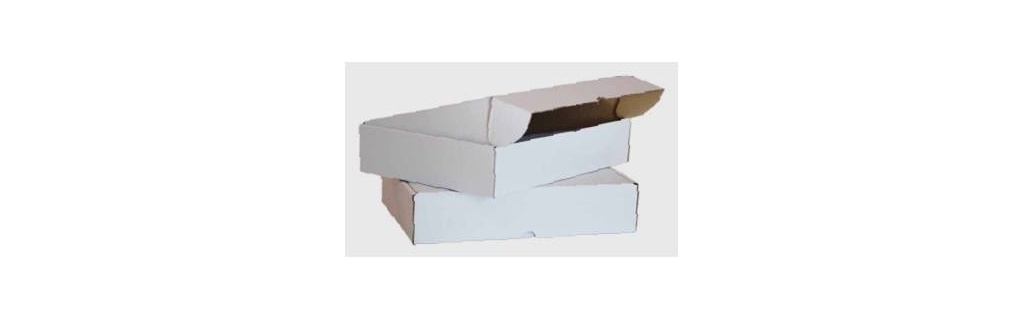 Caja Blanca con Tapa Abatible - Resistente y Funcional | Navapack